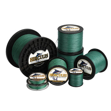 2000M 2187Yds Green 10lb-200lb HERCULES PE Braided Fishing Line 8 Strands
